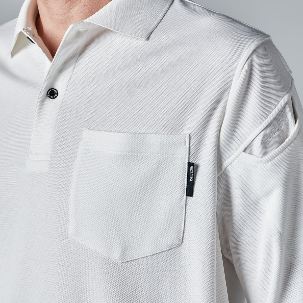 2275 TecRecycロングスリーブポロシャツ