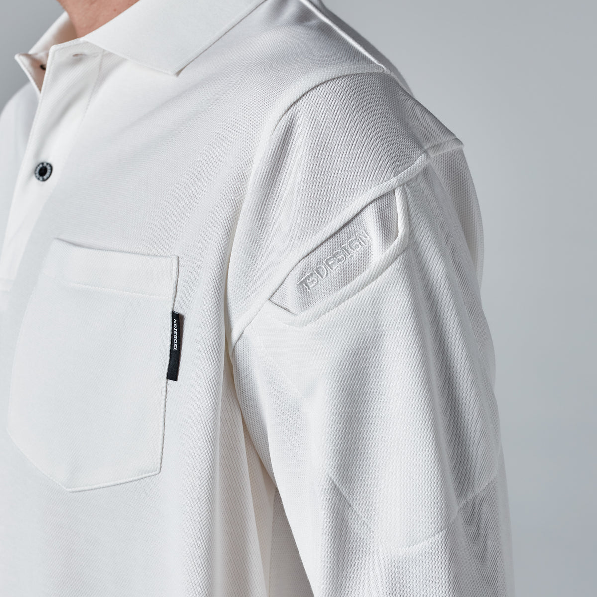 2275 TecRecycロングスリーブポロシャツ