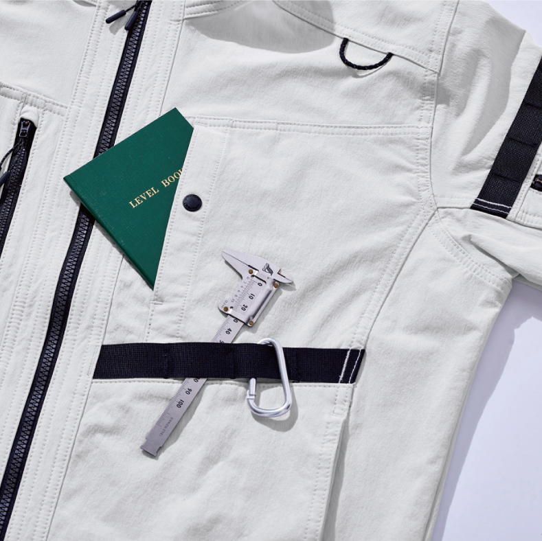 22AW201 ドライストレッチナイロン長袖ブルゾン