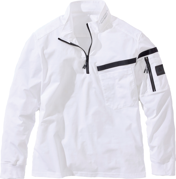 24S103 エア・エスケープ長袖ジップアップシャツ