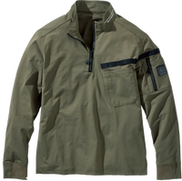 24S103 エア・エスケープ長袖ジップアップシャツ