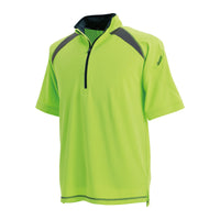 3015 ショートスリーブハーフジップ