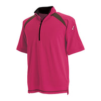 3015 ショートスリーブハーフジップ