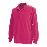 3075 長袖ポロシャツ