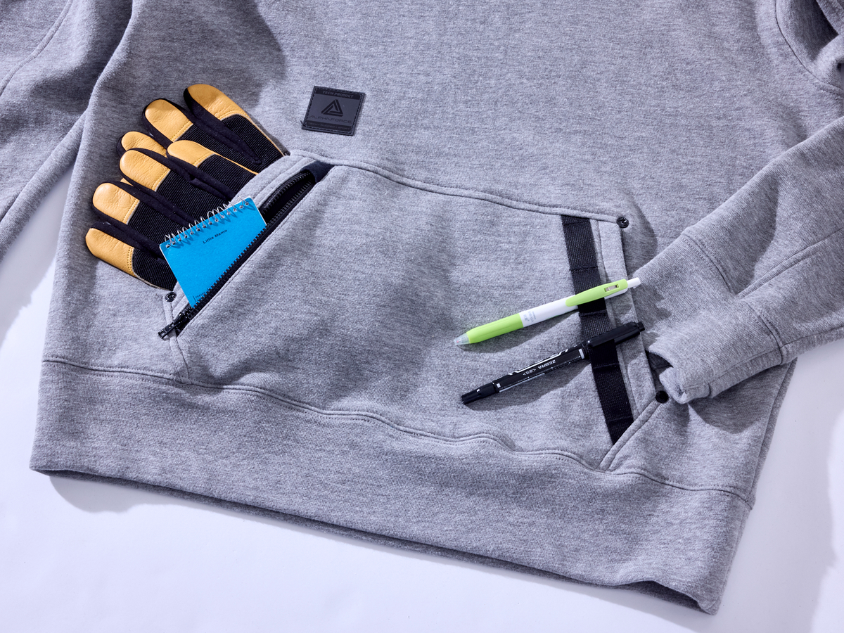 36-3203 ミッドウェイトスウェットプルパーカー