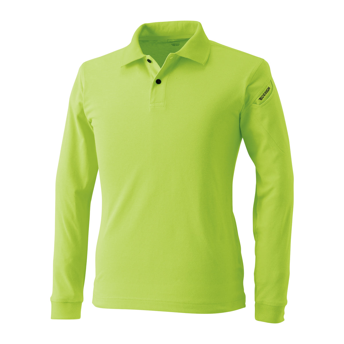 4075 ESロングスリーブポロシャツ