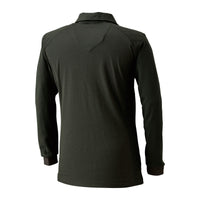 5105 ワークニットロングポロシャツ