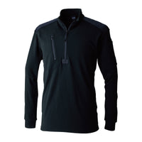 5531 ニッカーズドライワッフルハーフジップ