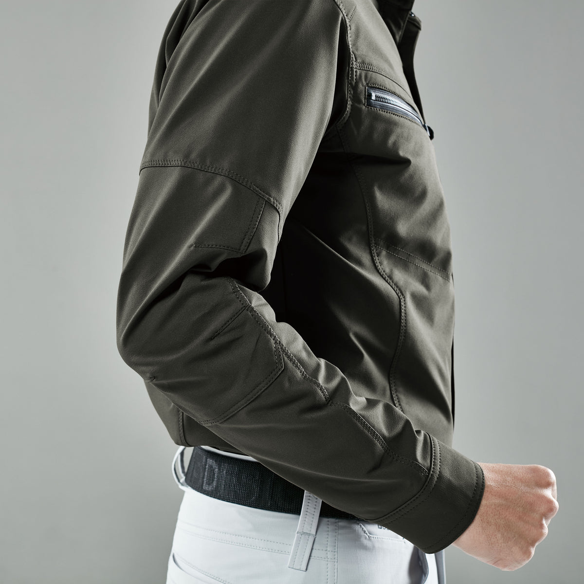 5605 TSエコダブルライトクロスロングスリーブシャツ