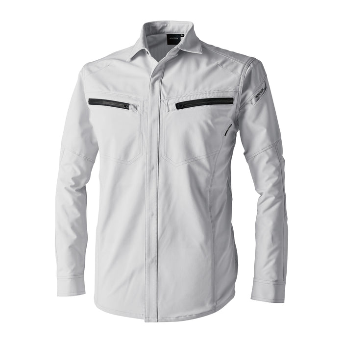 5605 TSエコダブルライトクロスロングスリーブシャツ