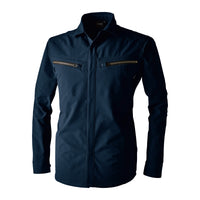 5605 TSエコダブルライトクロスロングスリーブシャツ