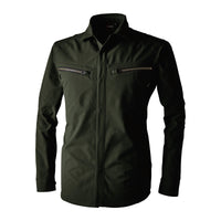 5605 TSエコダブルライトクロスロングスリーブシャツ