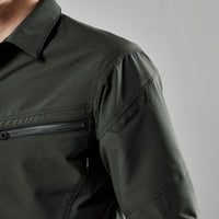 5605 TSエコダブルライトクロスロングスリーブシャツ