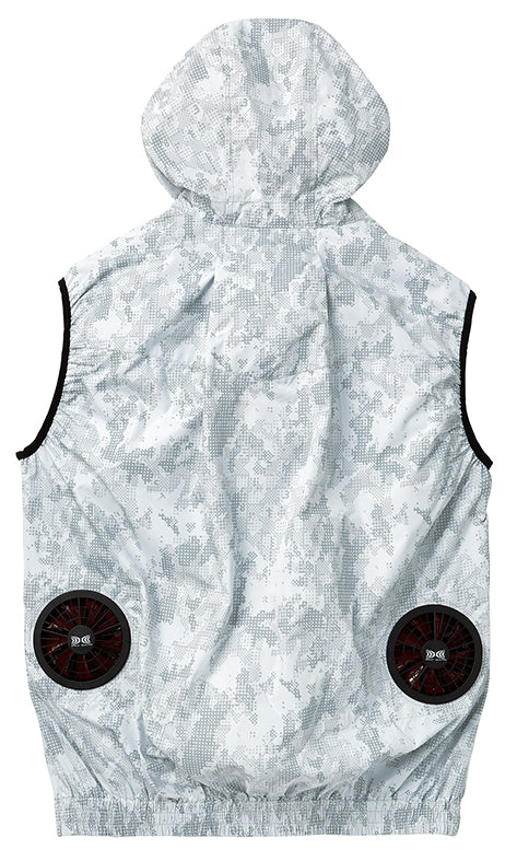 74220 空調服®ベスト(フード付)