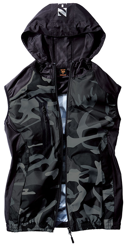 74230 空調服®ベスト(フード付)