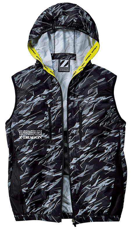 74240 空調服®ベスト(フード付)