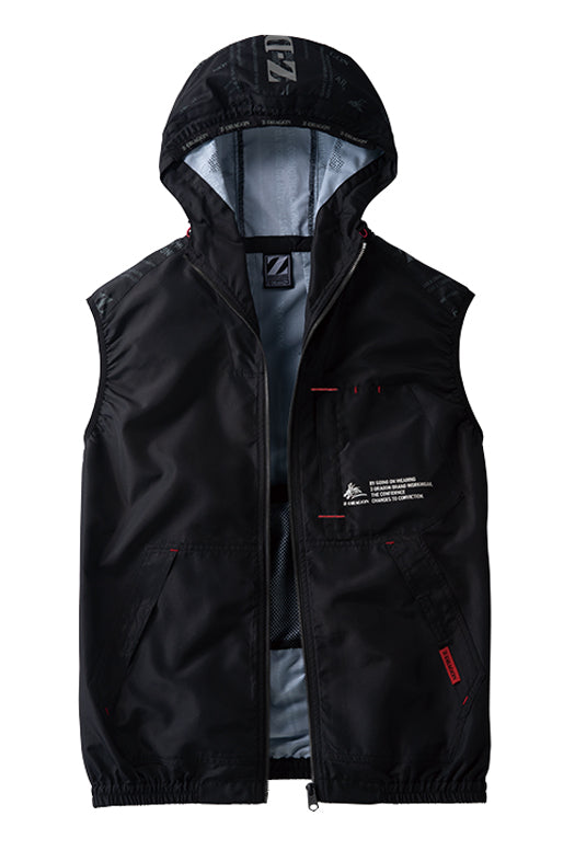 74250 空調服®ベスト(フード付)