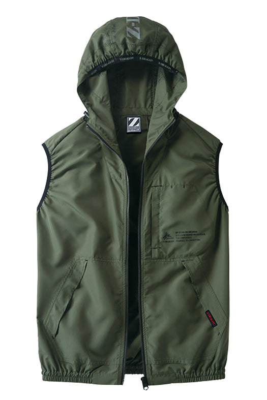 74250 空調服®ベスト(フード付)