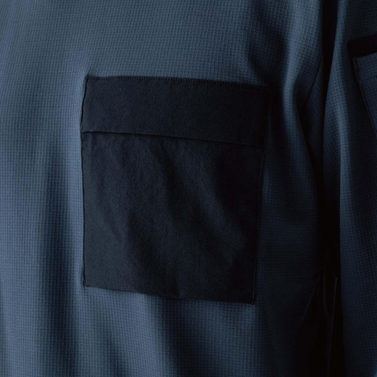 55353 ニッカーズ ドライワッフルロングスリーブTシャツ