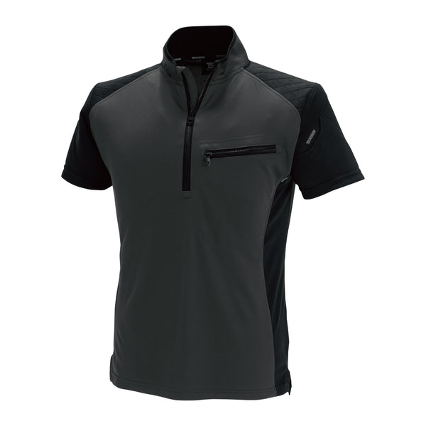 846355 ワークニットショートシャツ