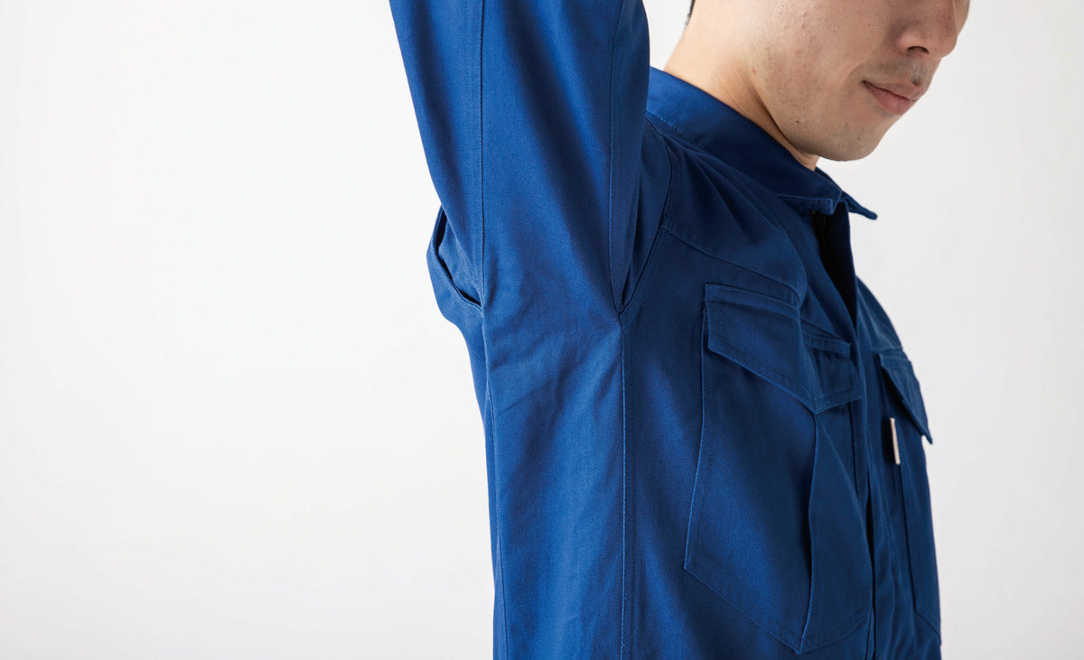 GE-220 コットンツイル長袖ツナギ