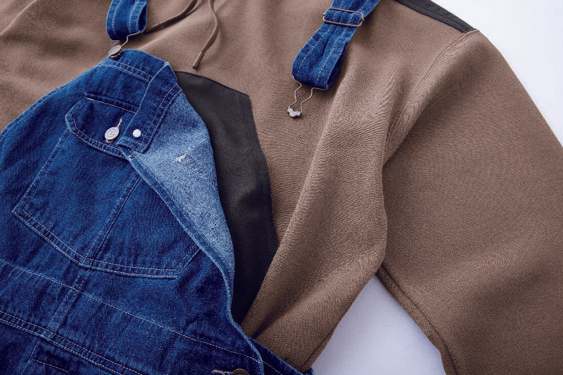 GE-3004 サロペ・デ・フーディー