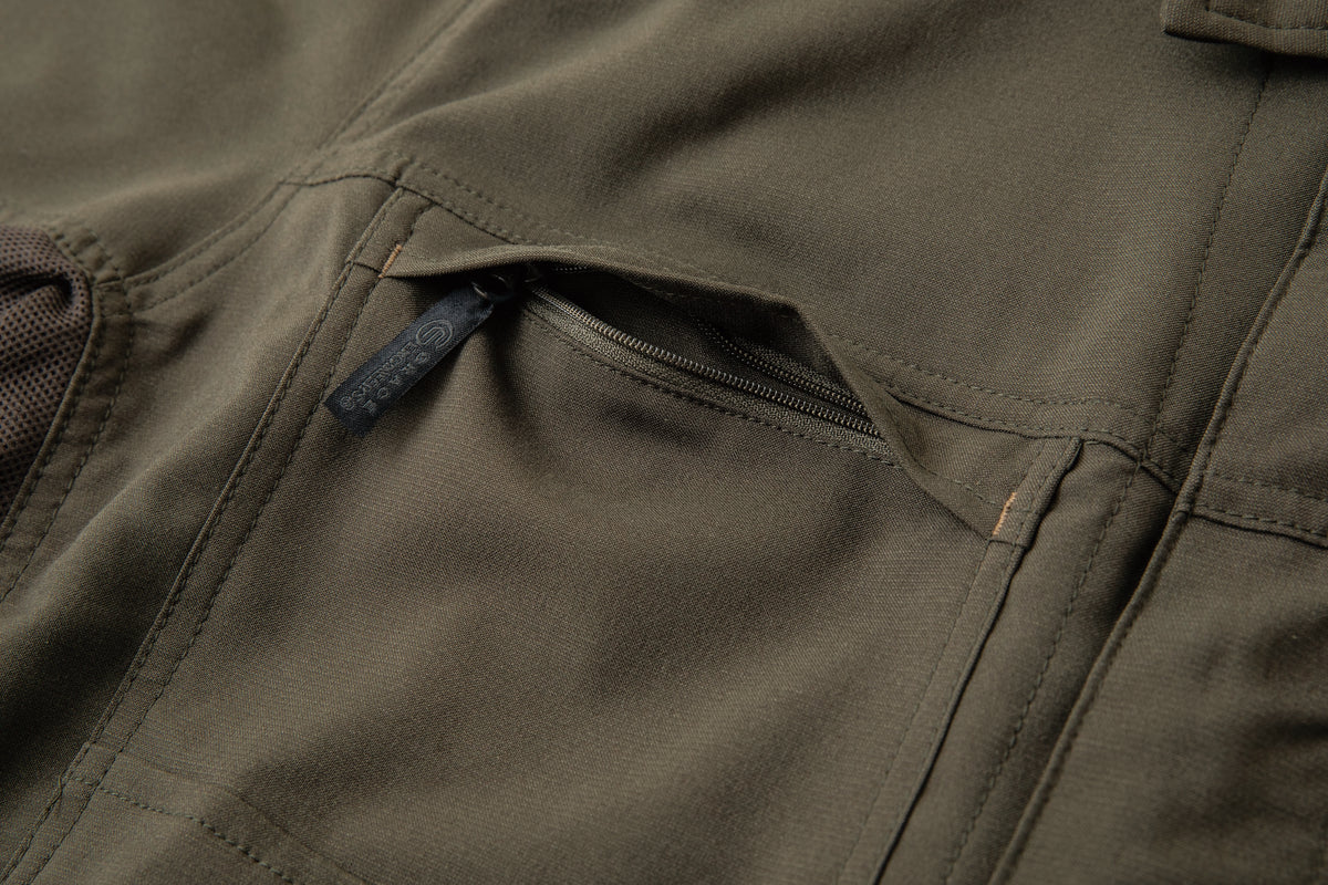 GE-447 ダブルメッシュ・ストレッチ長袖ツナギ