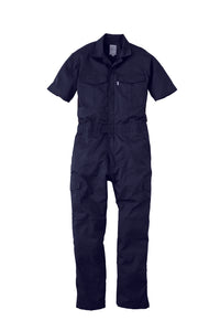 GE-525 シャドーストライプ・サマー半袖ツナギ