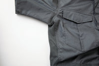 GE-527 シャドーストライプ・サマー長袖ツナギ