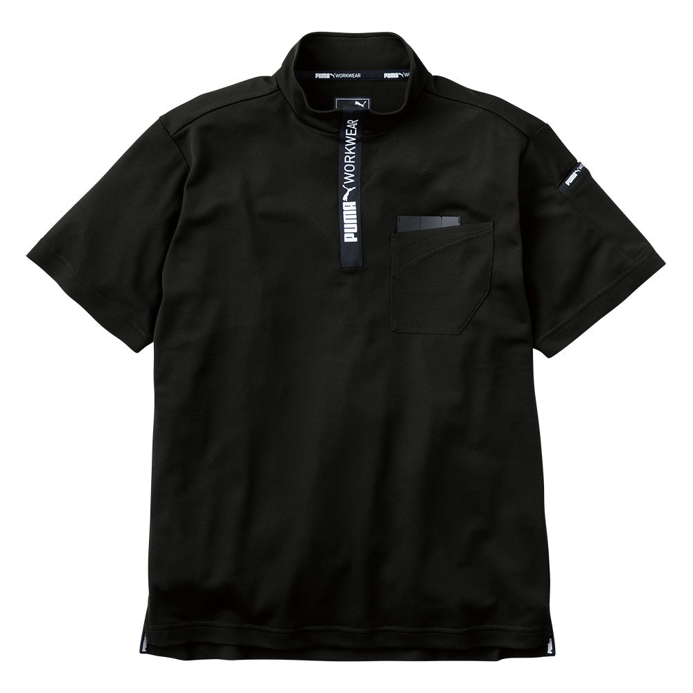 PW-3013N 半袖ハイネックジップ