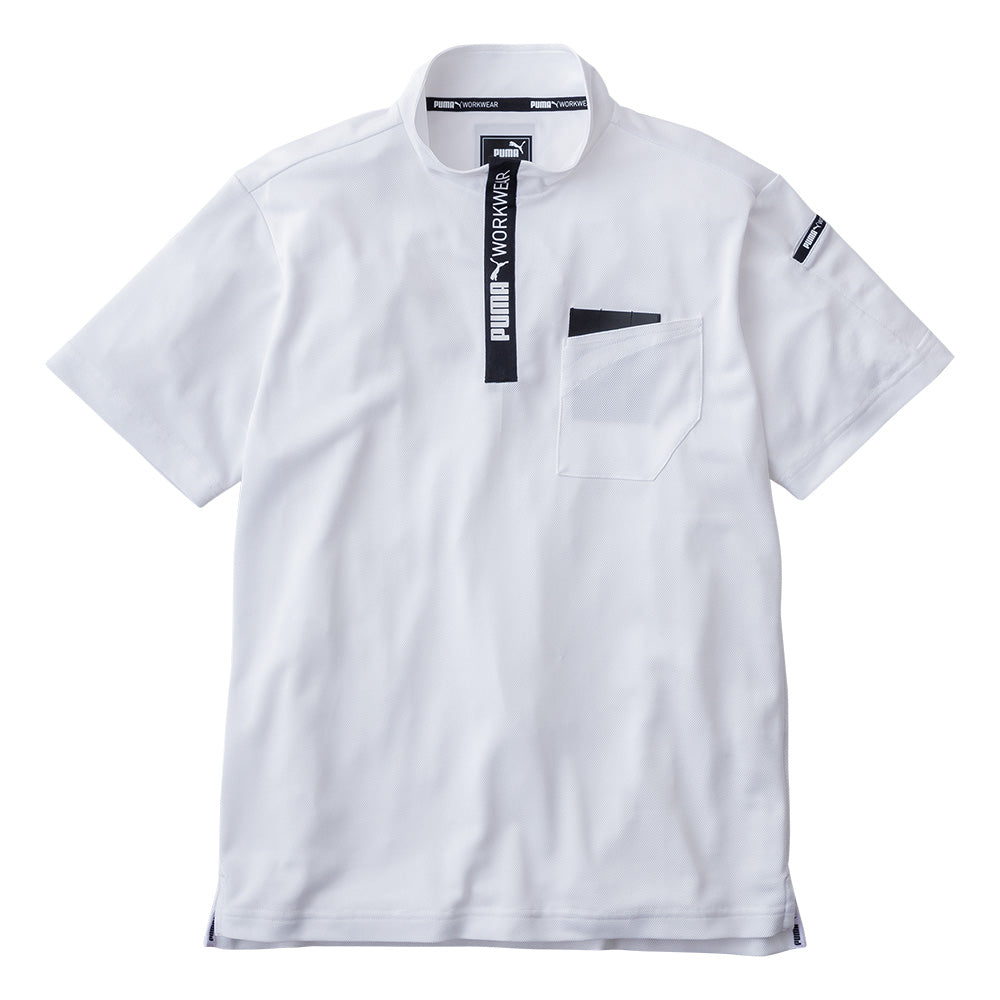 PW-3013N 半袖ハイネックジップ