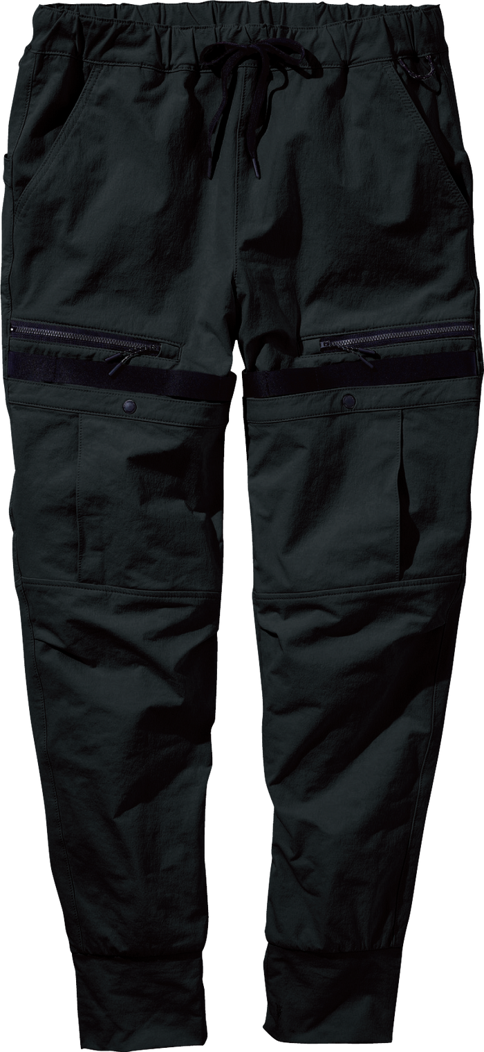 22AW302　ドライストレッチナイロン テーパードジョガー